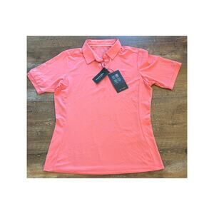 Galvin Green Pelican Hill Coral NWT  Golf Polo MED